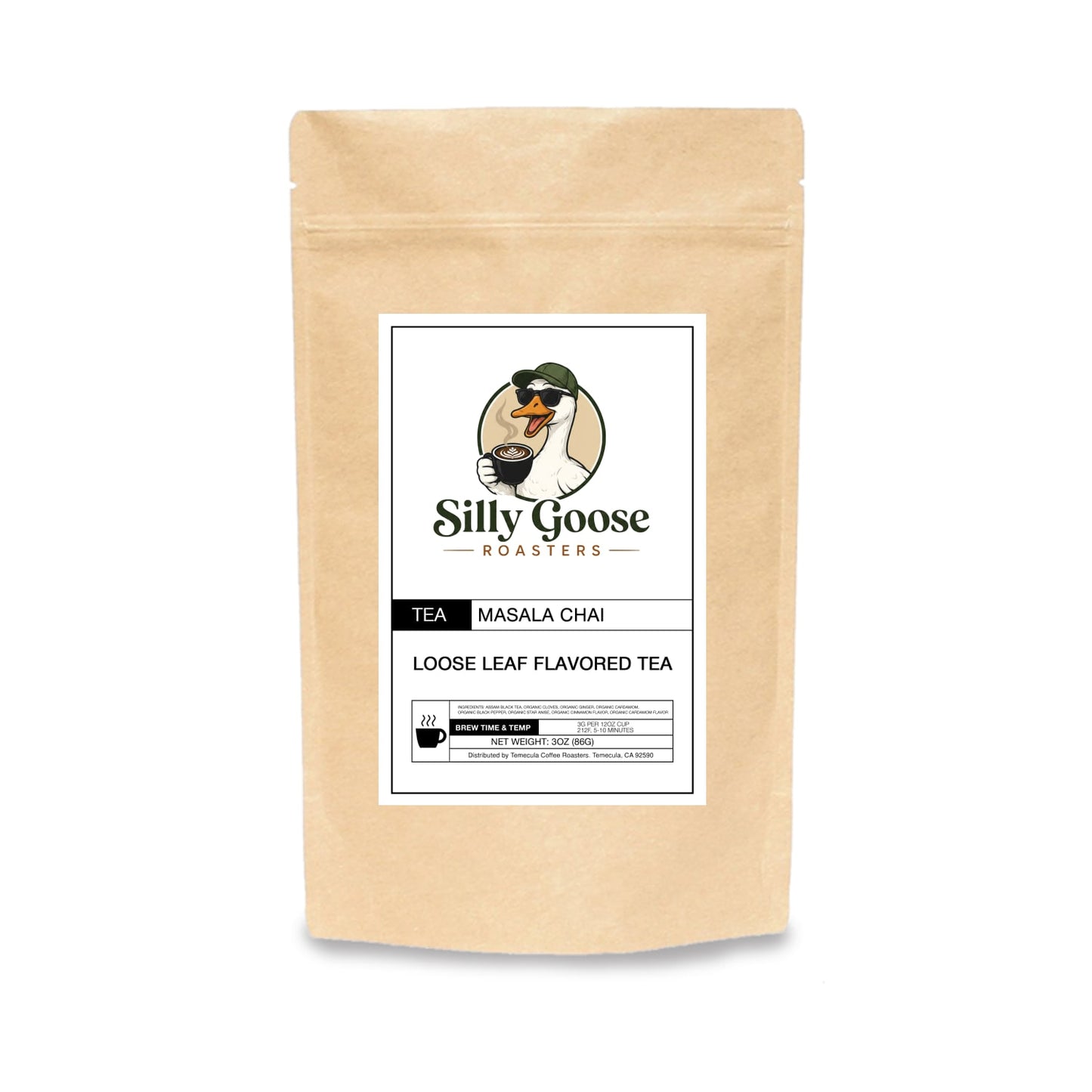 Masala Chai Spiced Black Tea Loose Leaf – Pip's Feisty Flock