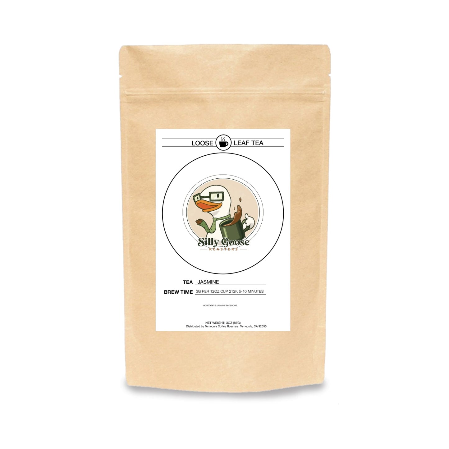 Jasmine Green Tea Loose Leaf – Pip's Jazzy Jasmine